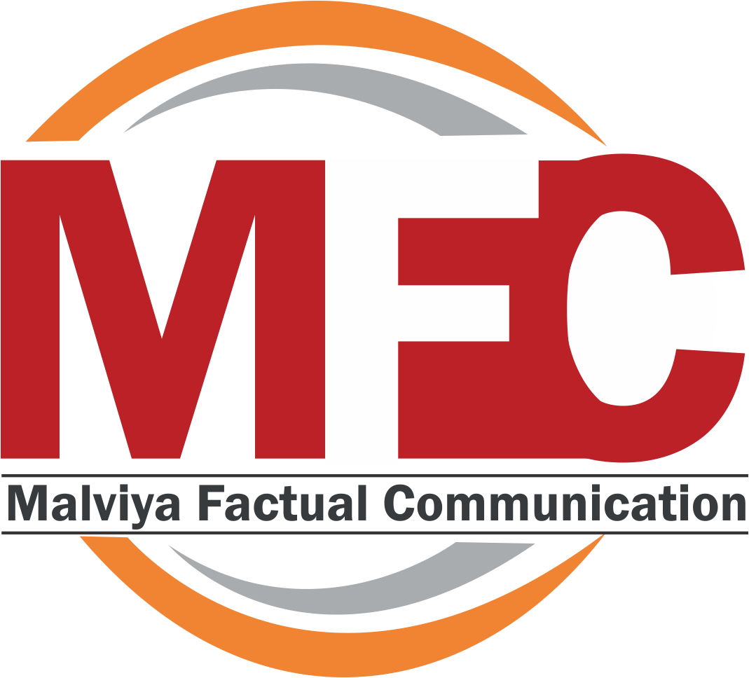 Malviya Factual communication logo
